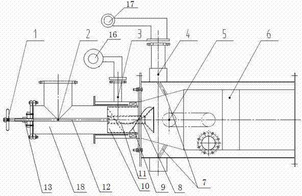 High temperature crude biomass gas burner