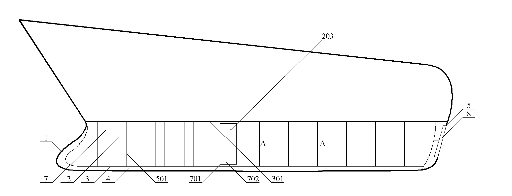 Navigation-hydraulic motor-driven device