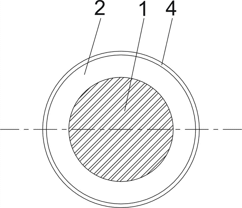 Two-way compound extrusion die of magnesium alloy sheet strips and extrusion molding method thereof