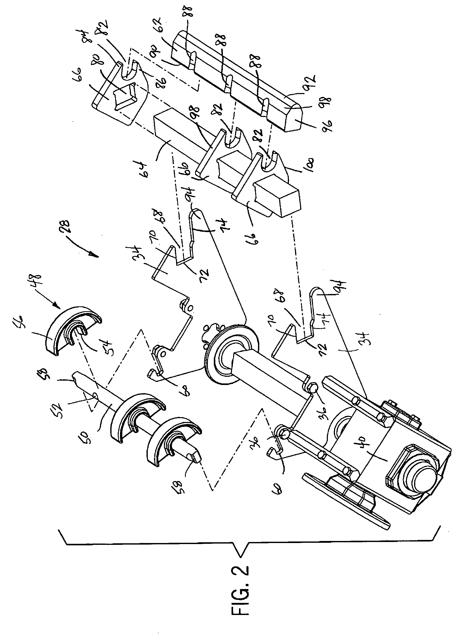 Sanitary conveyor transfer tail assembly