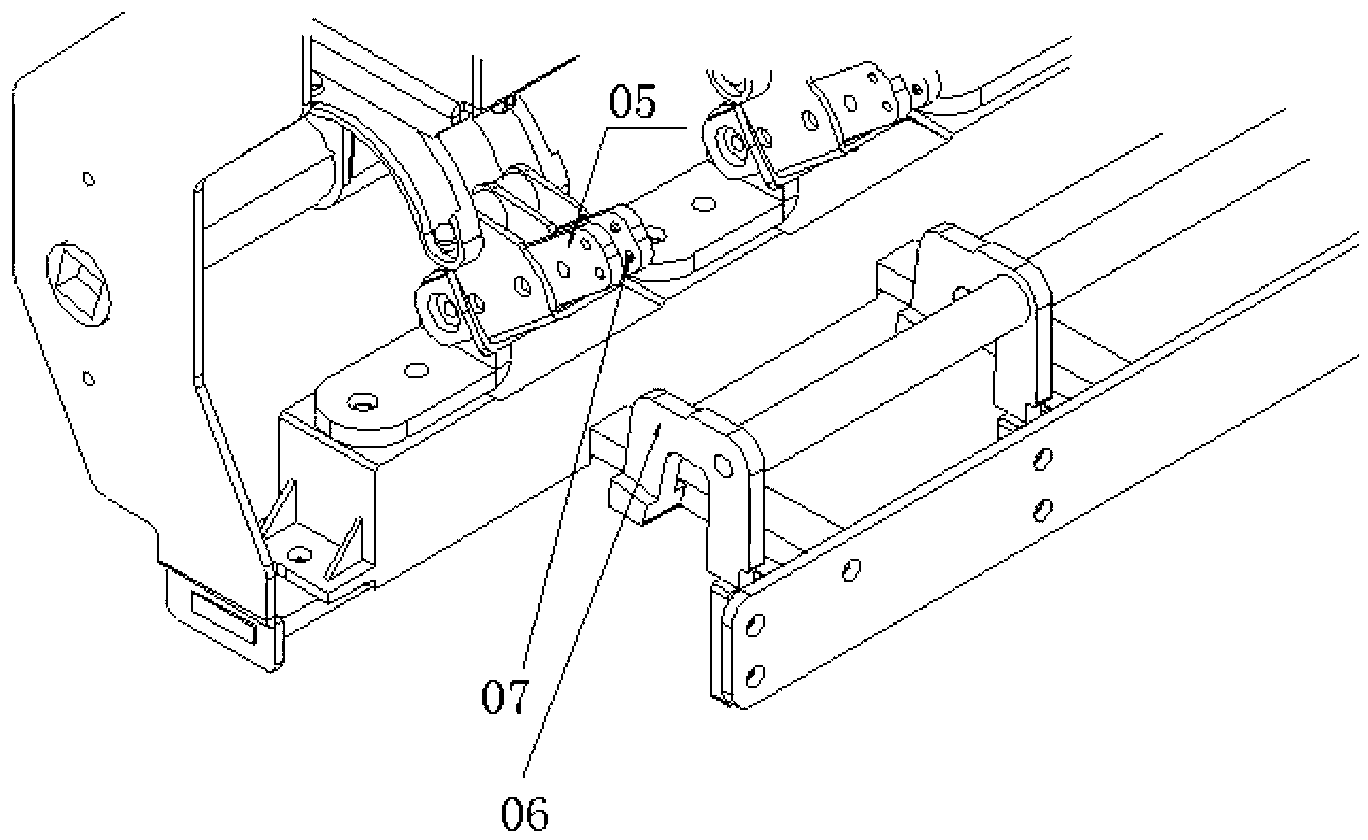 Large current three-position double-fracture disconnecting switch