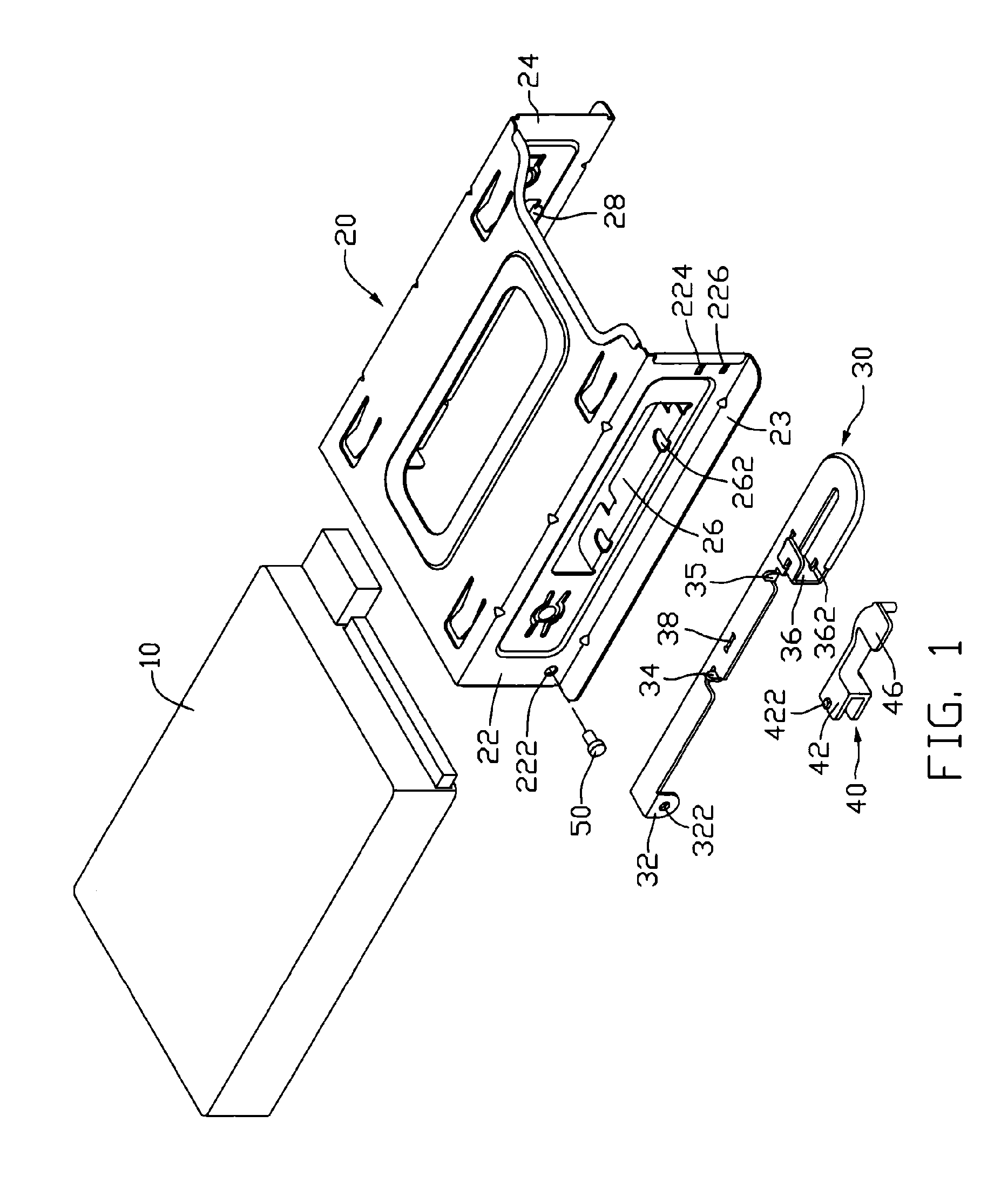 Mounting apparatus for data storage device