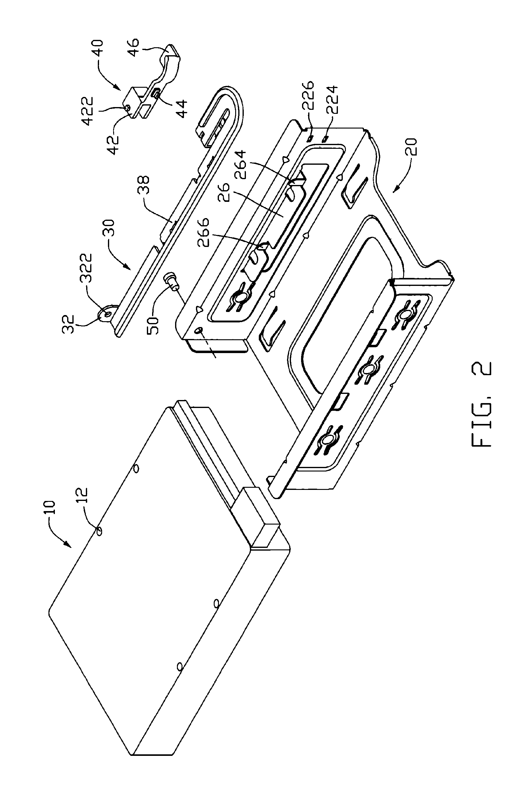 Mounting apparatus for data storage device