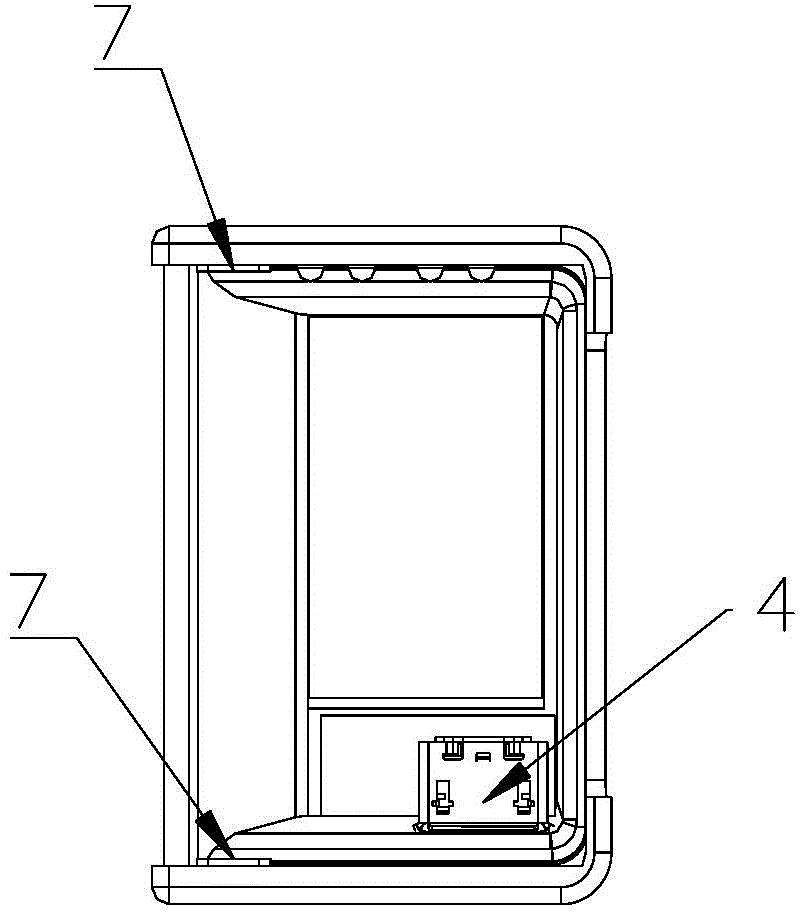 Charging base used for charging watch without the need of taking off watch