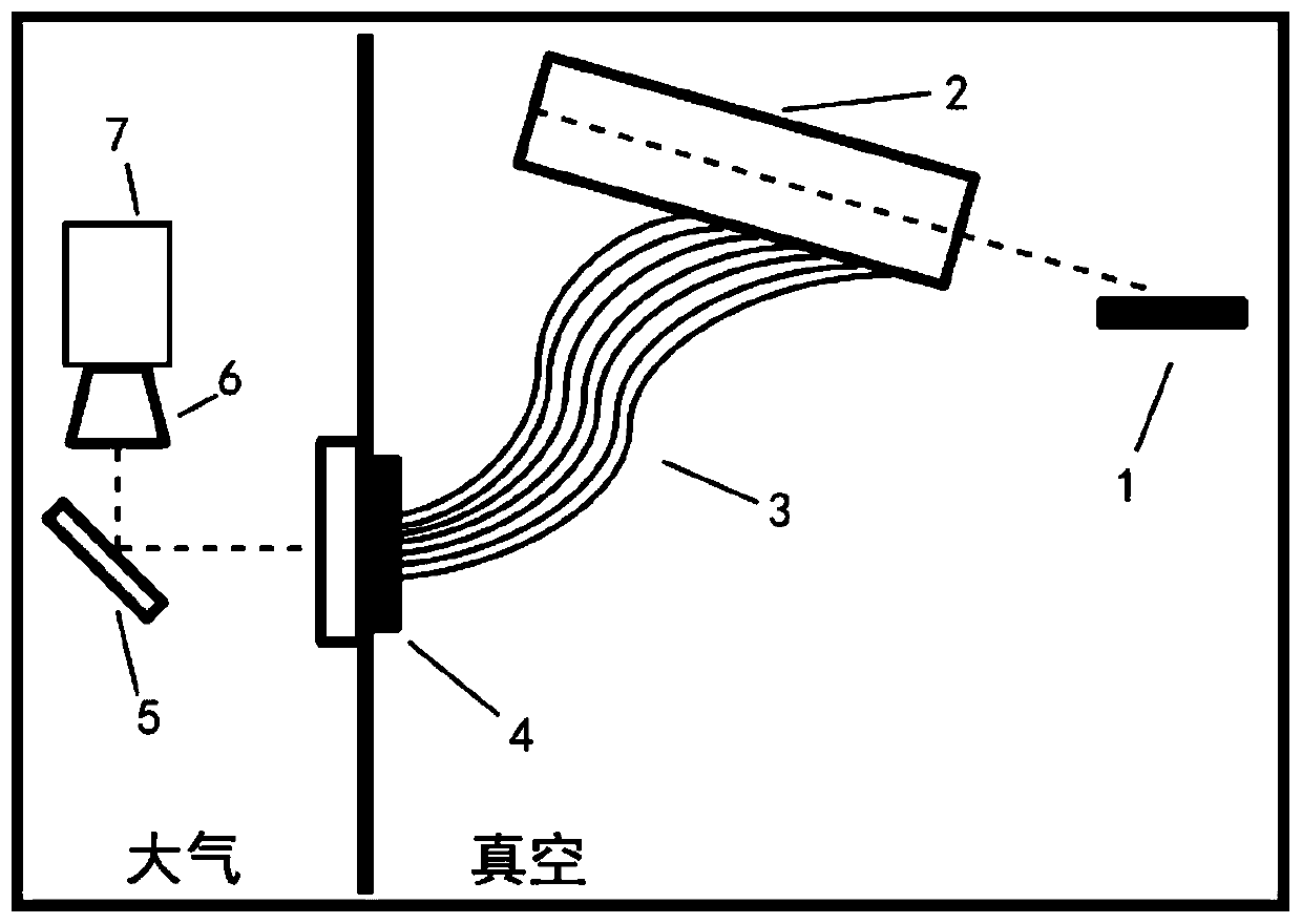 Real-time Electron Spectrometer Based on Thin Film Scintillator and Fiber Array