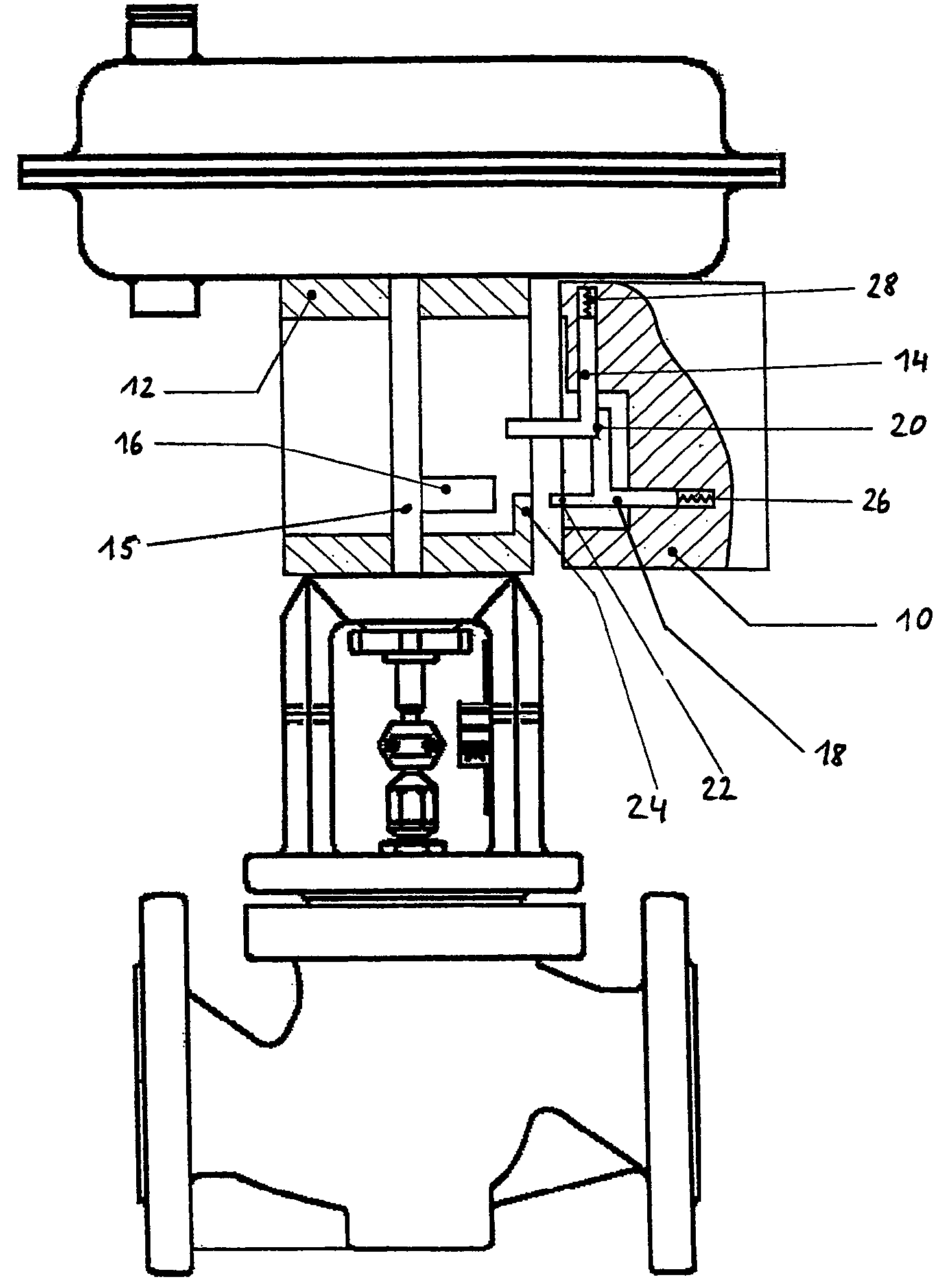 Field unit for mounting on an actuator