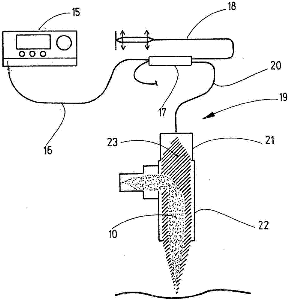 Device for measuring the depth of a weld seam in real time