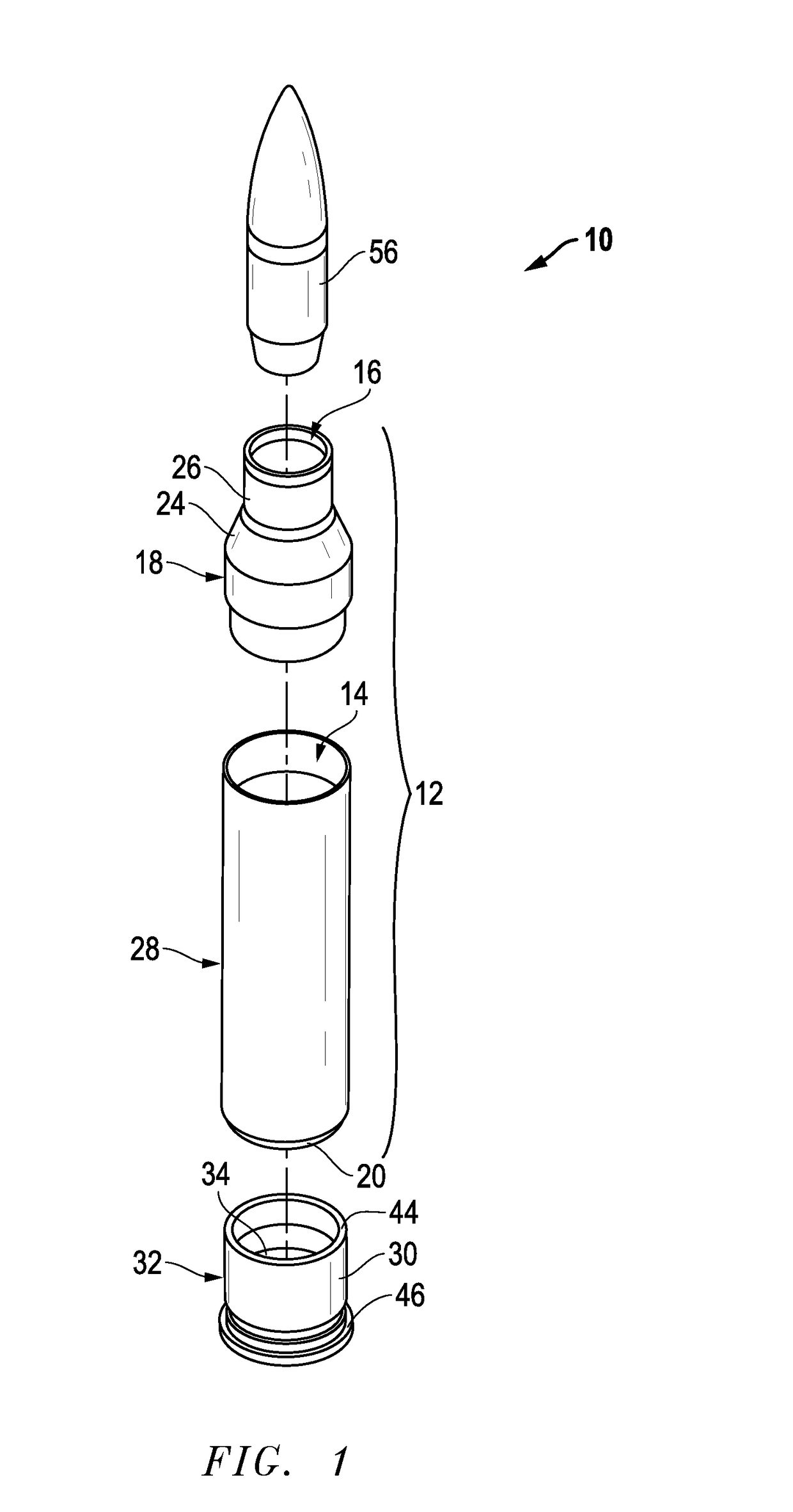 Method of making polymeric subsonic ammunition