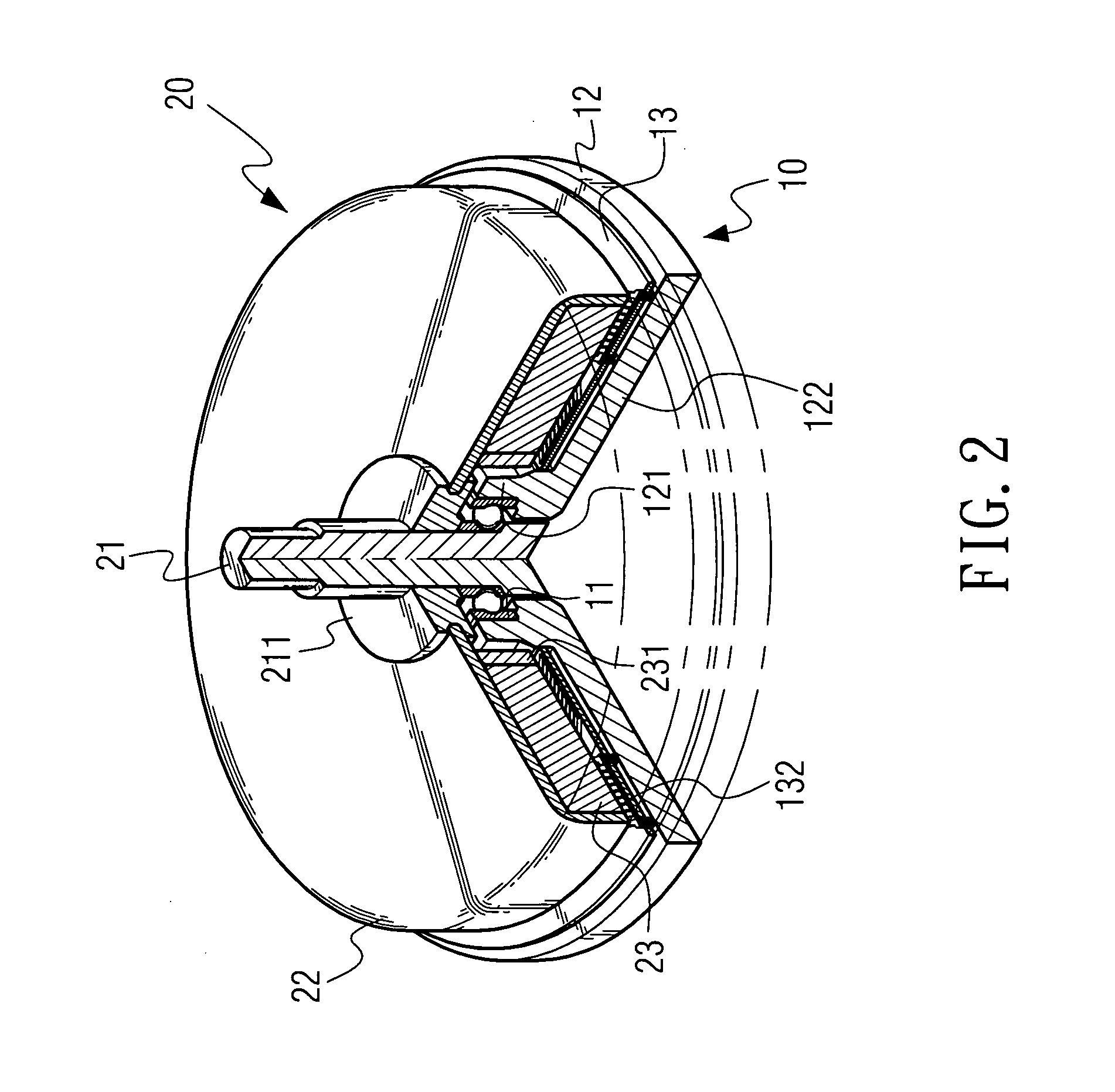 Ultra-thin motor structure