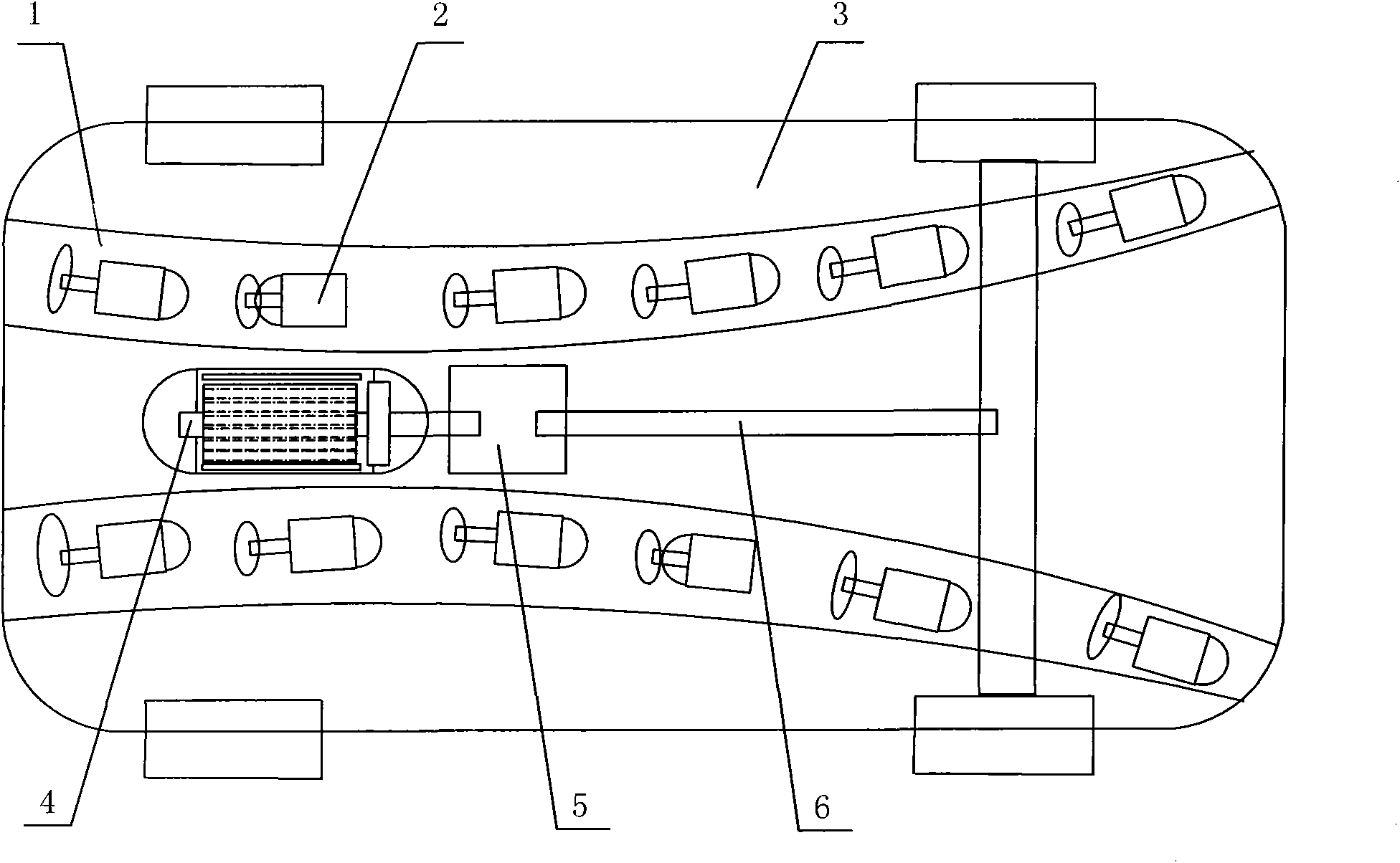 Wind energy electricity generating and supplying system of electromobile