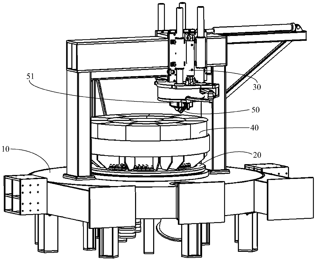 Laser scanning measurement device and method for tool cutting test platform