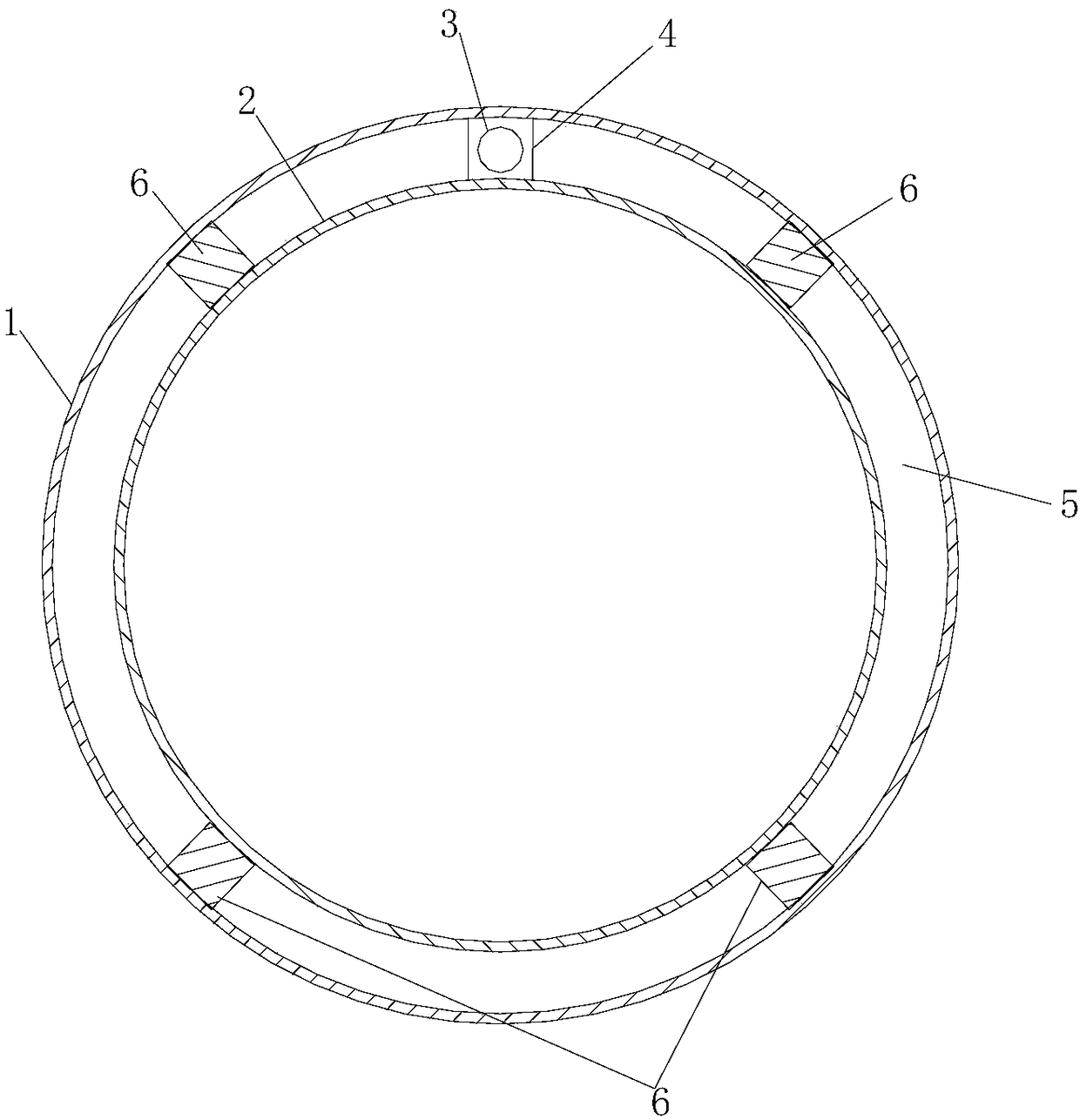 The method of using hdpe winding reinforced pipe and cement mortar to strengthen the round pipe culvert of highway