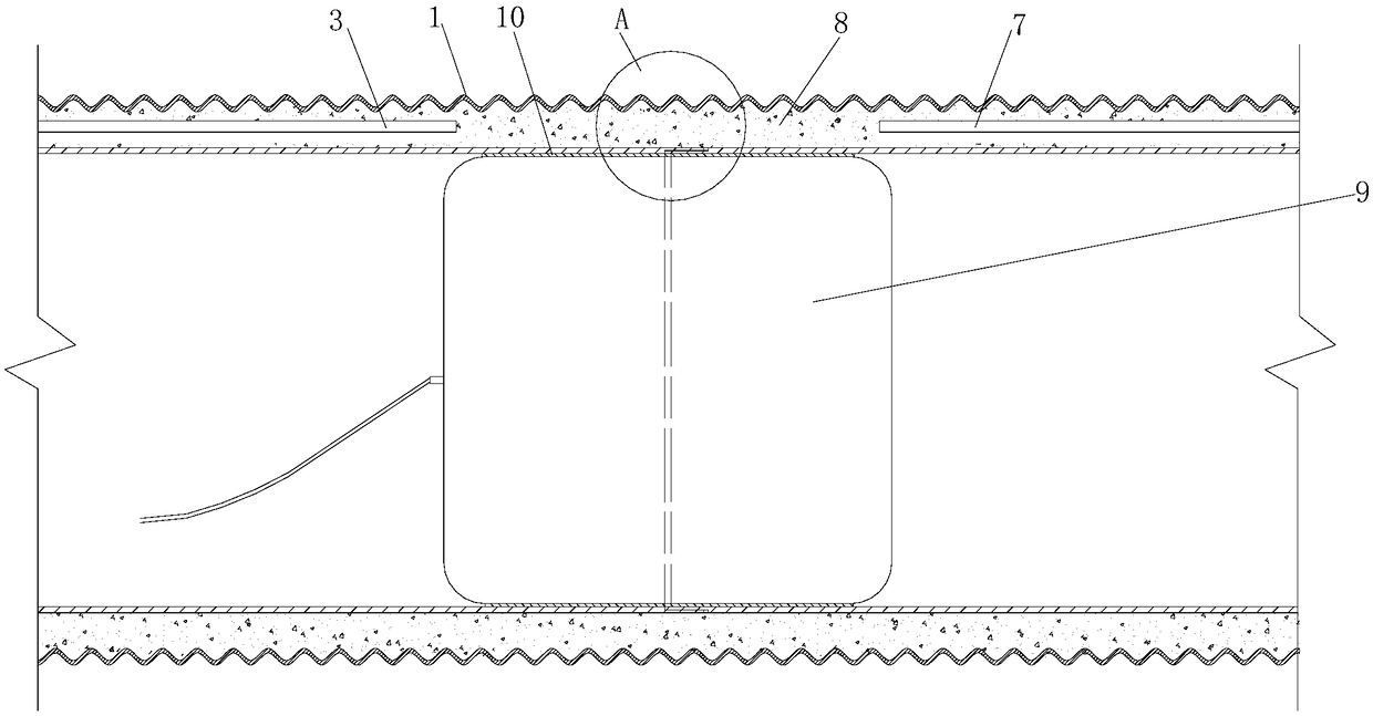 The method of using hdpe winding reinforced pipe and cement mortar to strengthen the round pipe culvert of highway