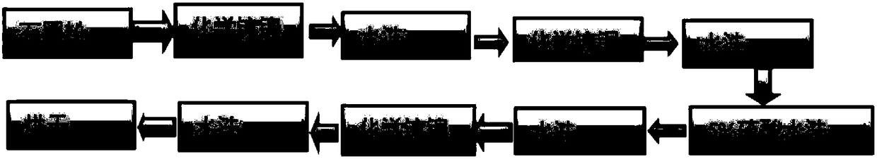 Graphite nickel plating method