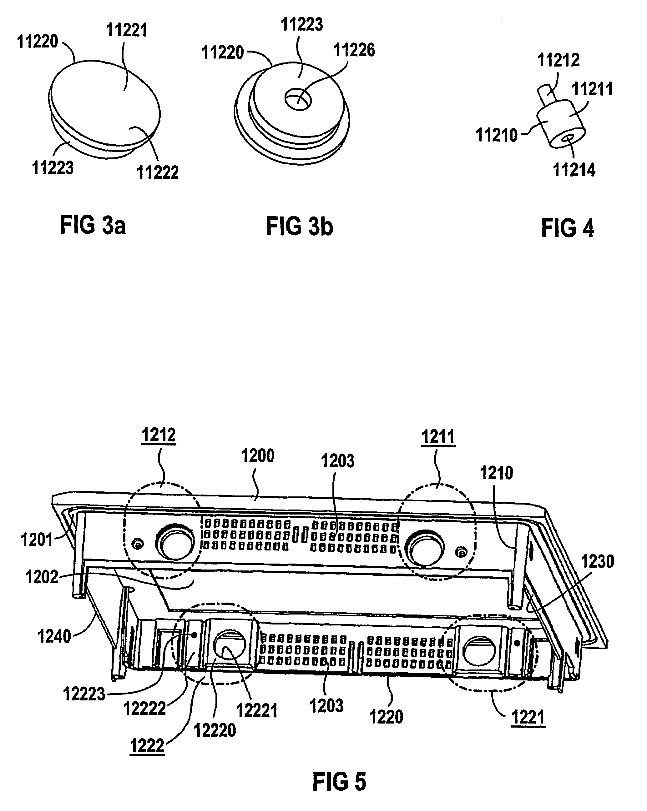 Retaining device for the floating mounting of a flat screen and electronic display device comprising a flat screen and a retaining device