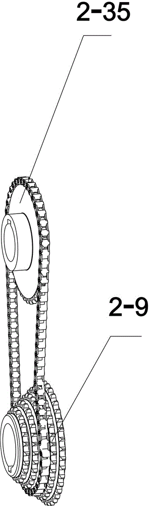 Speed changing device capable of adjusting feeding length