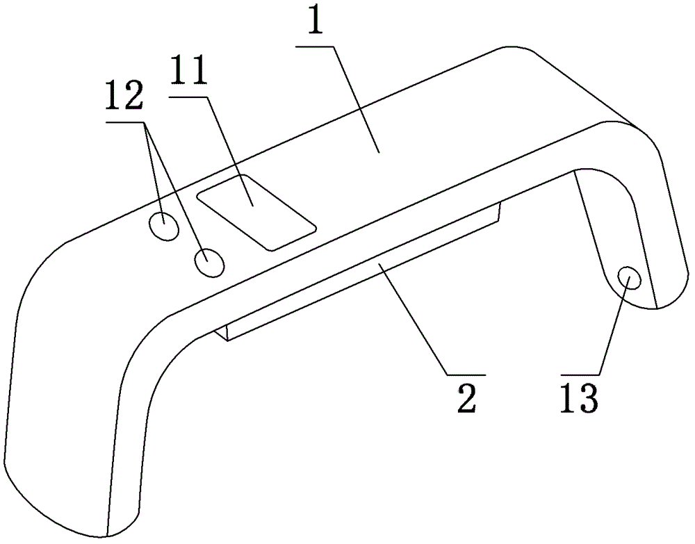 A luggage handle with electronic label and weighing functions