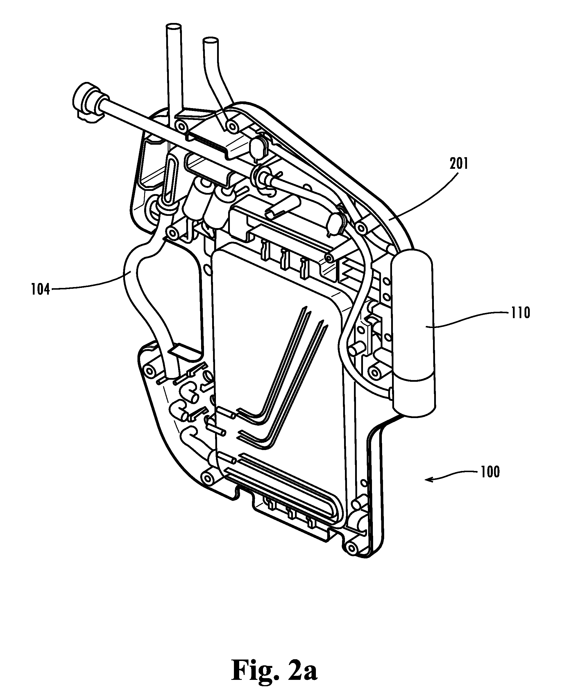 Heat exchange system for a pump device