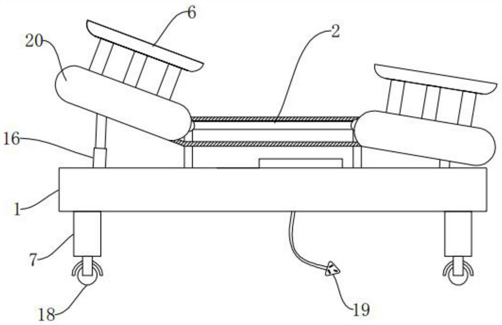 Multifunctional medical bed