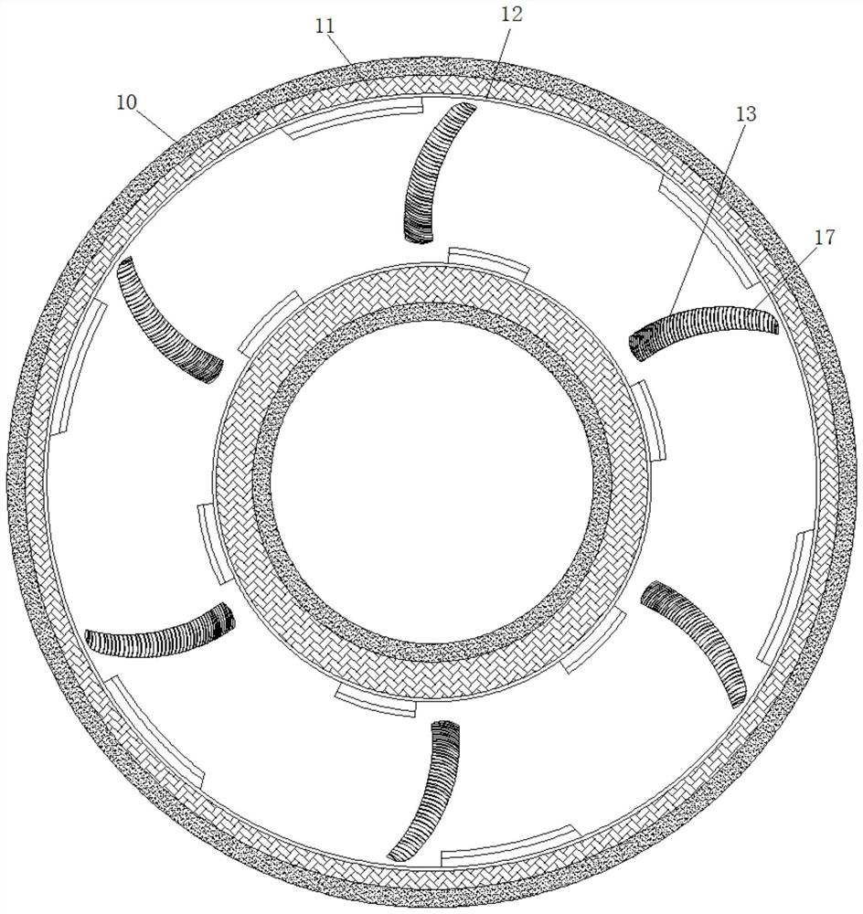 A kind of equipment for wiping the surface of circular earphone covers