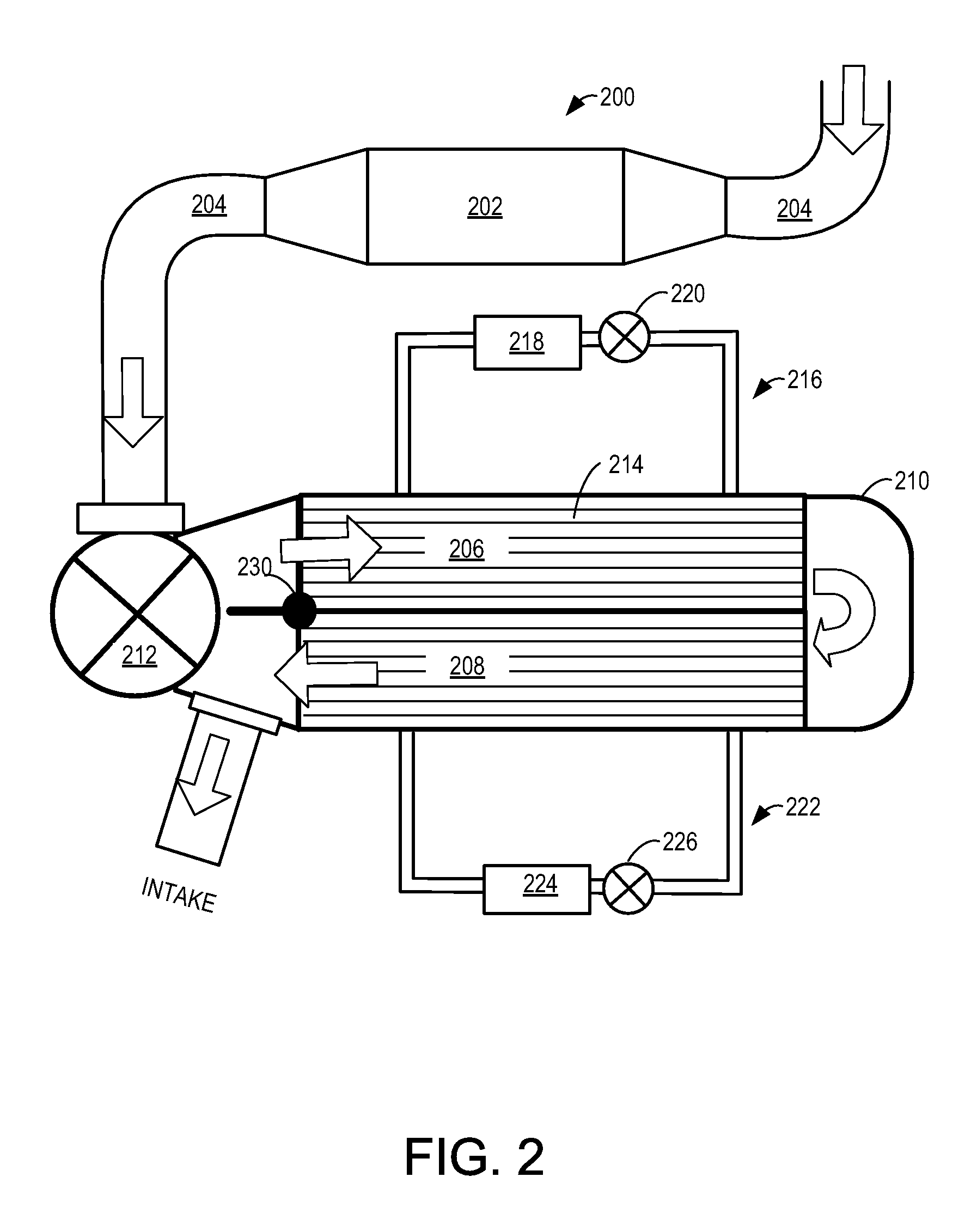 EGR Cooling System with Multiple EGR Coolers