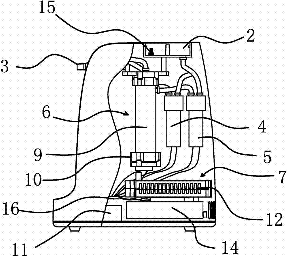 Quick-cooling and quick-heating water dispenser