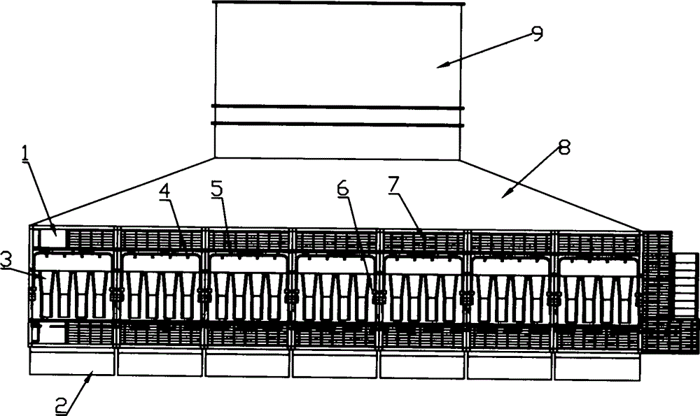 Inlet air filter device of gas turbine