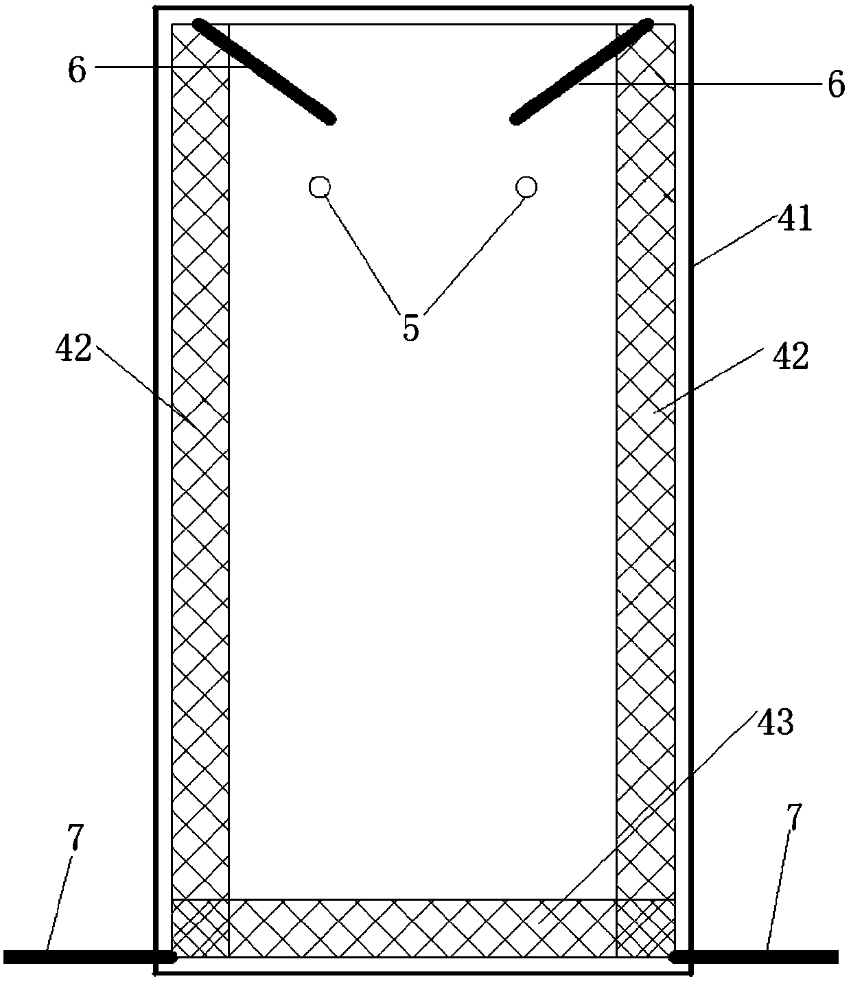 A waterproof electric thermal insulation joint