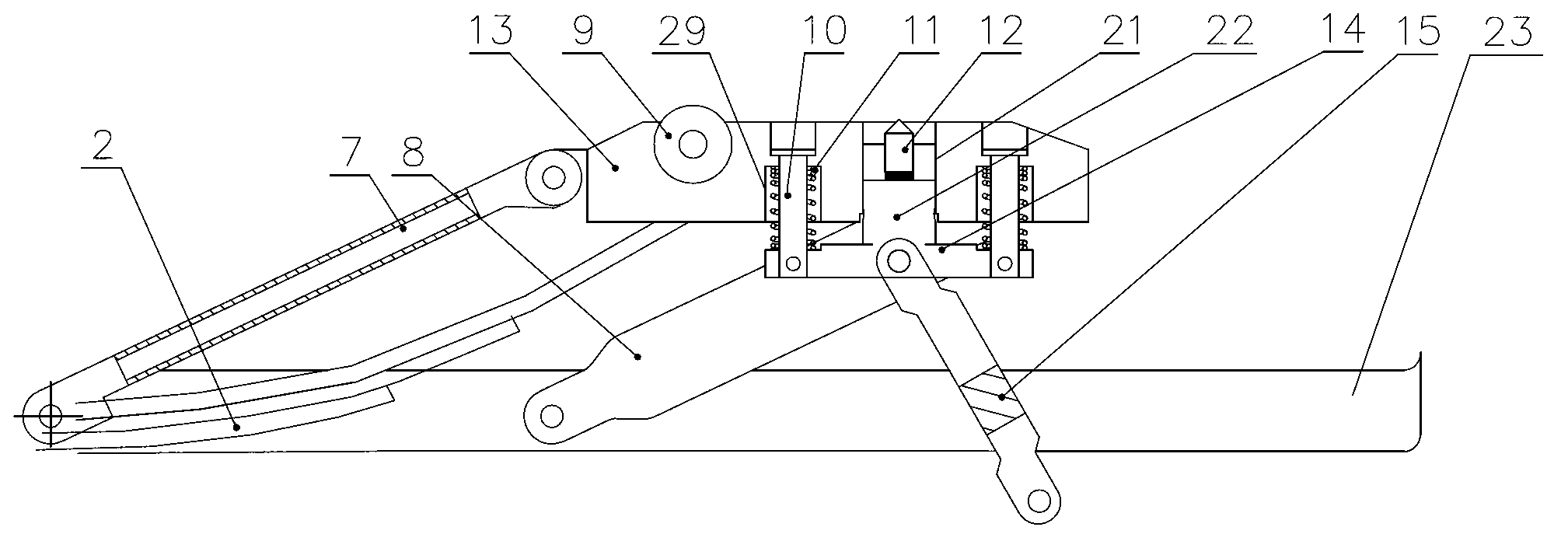 Mechanical backup device for petroleum logging tool