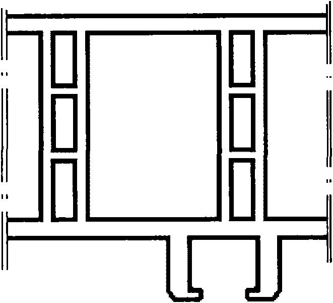 Railway train body made of magnesium alloy and manufacturing method thereof