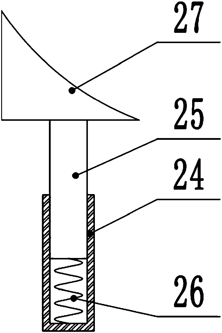 Tea drying device with deironing function