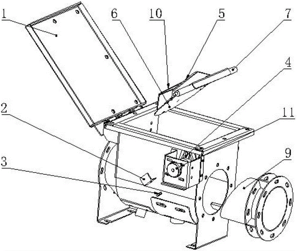 Normally-open one-way explosion-proof valve