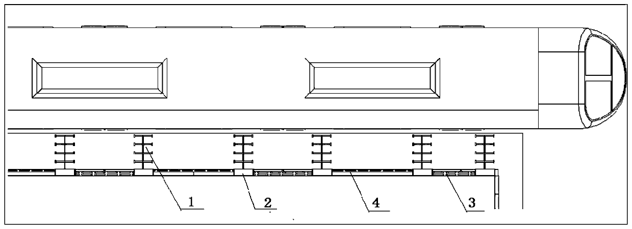 A retractable safety protection device for platform door system