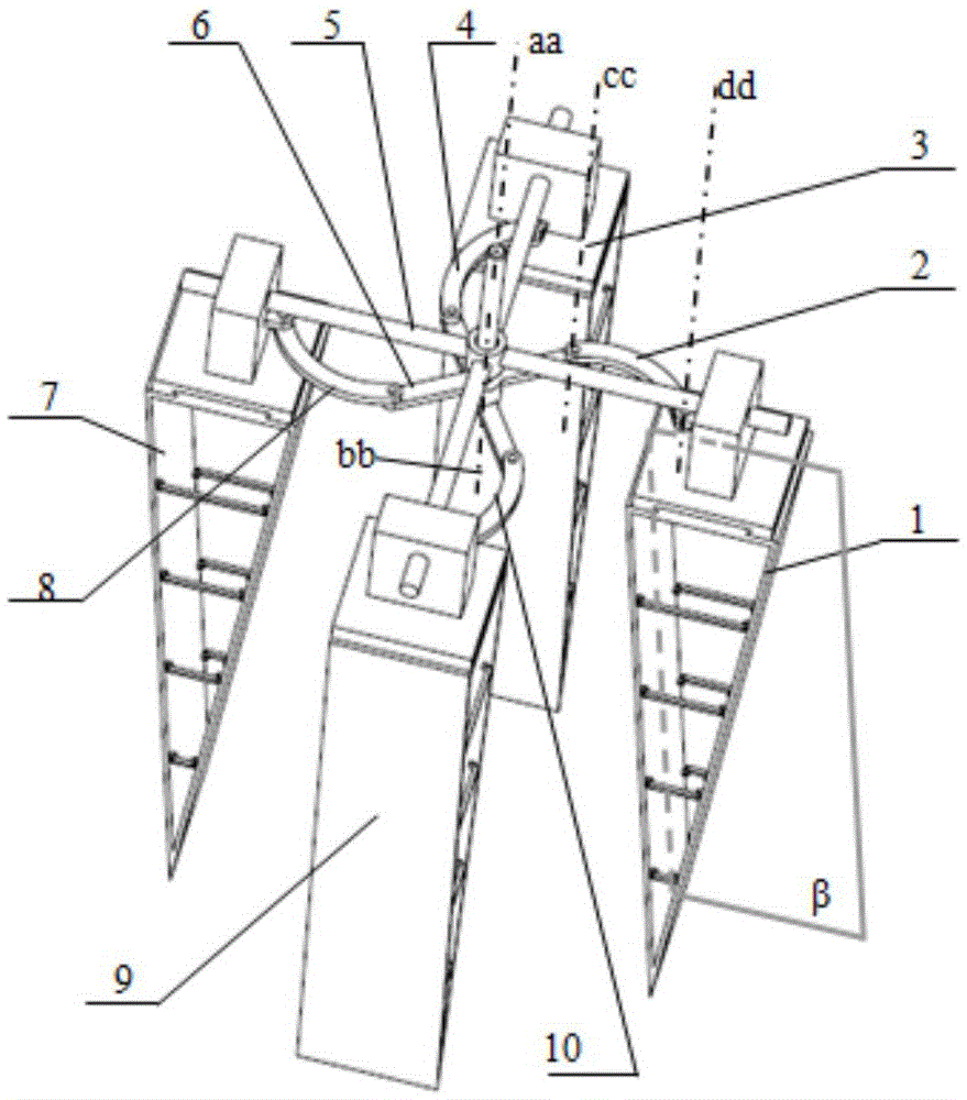 A variable palm-type flexible robotic gripper capable of passive envelope