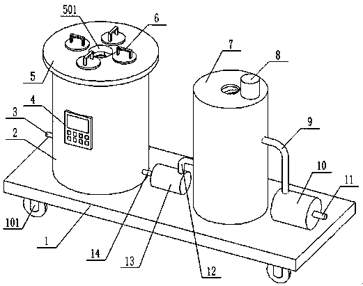 An easy-to-clean oil filter