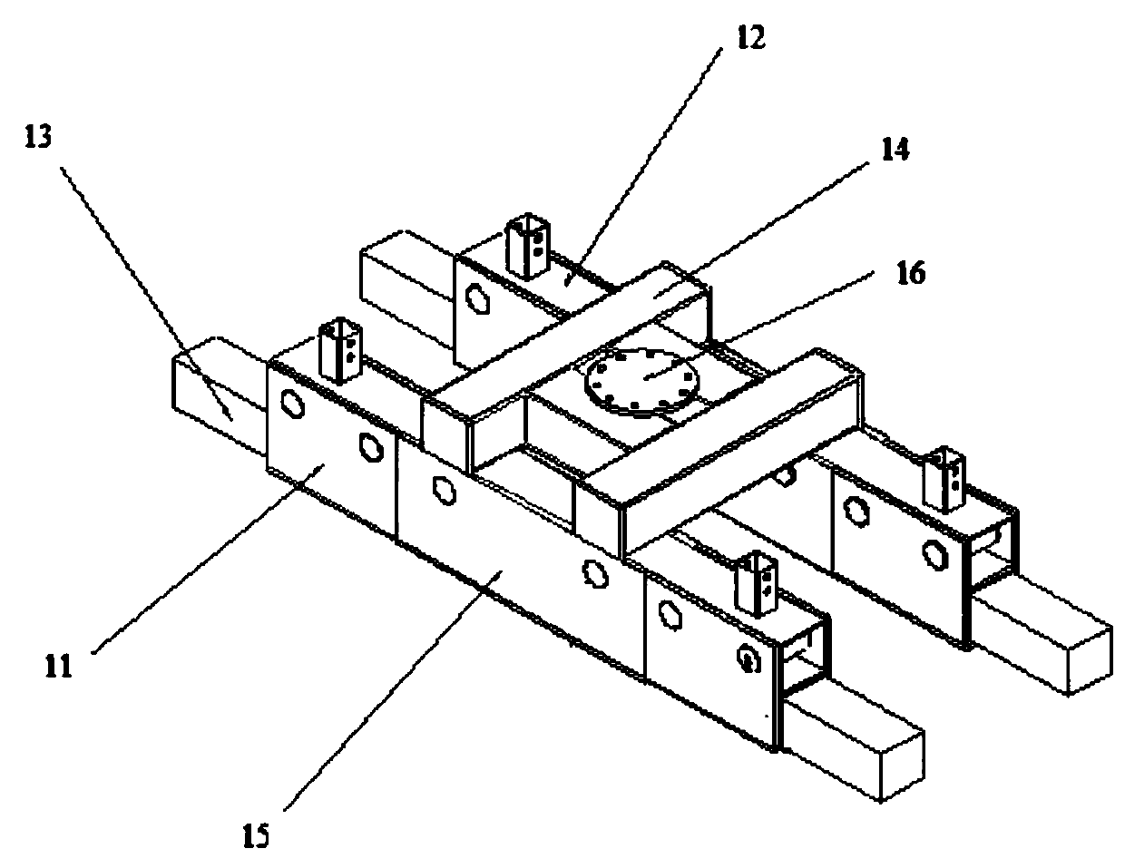 High-rise elevator shaft jacking formwork system and construction method thereof