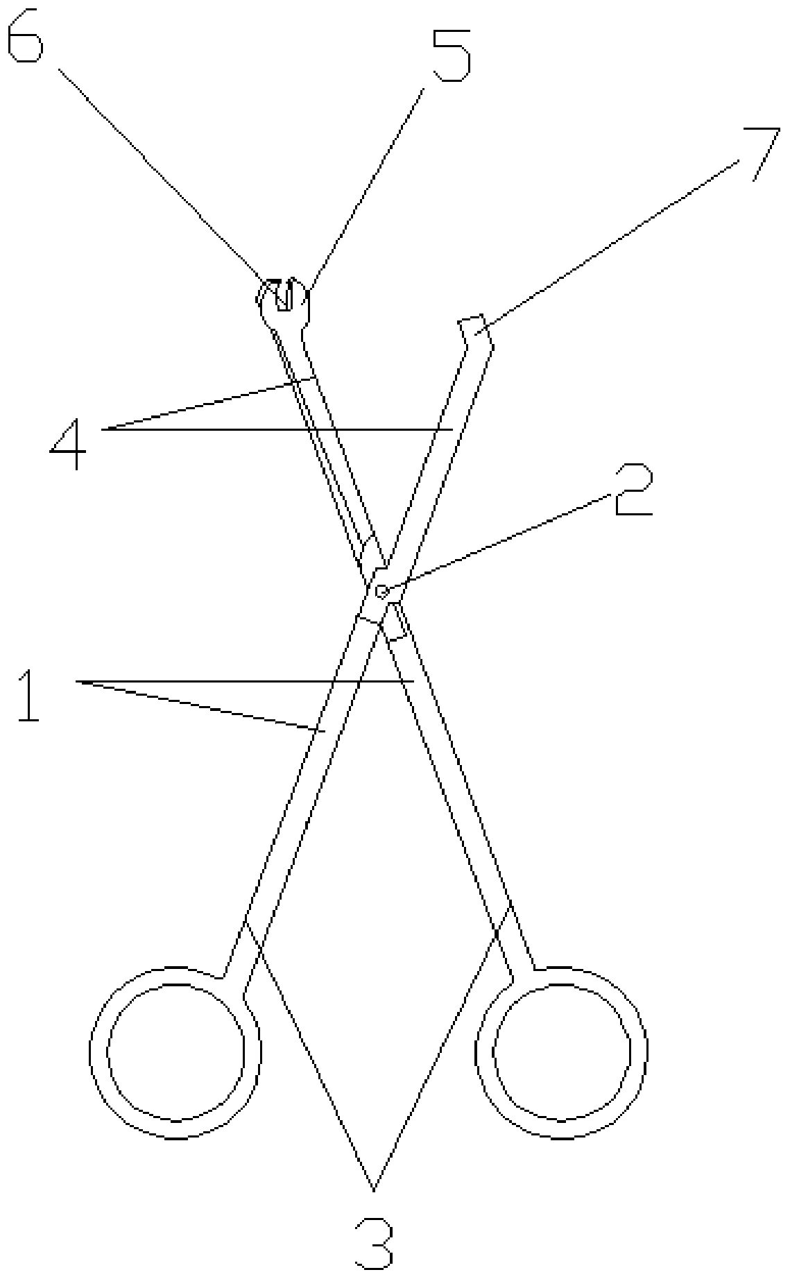 A kind of cervical spine single-door operation lamina rotation lifter