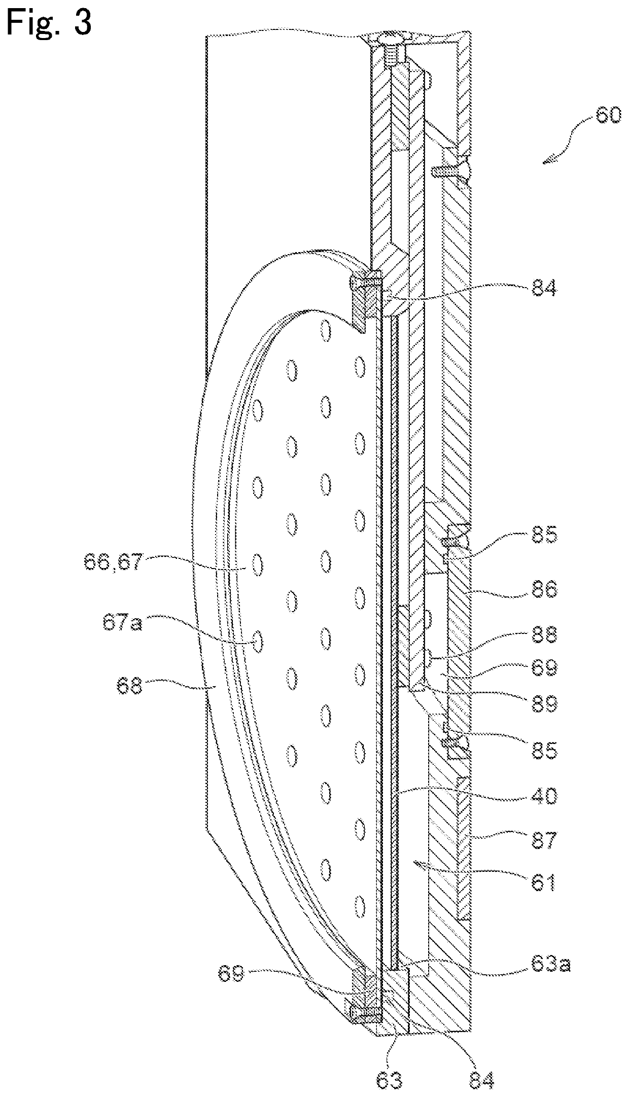 Anode holder, and plating apparatus