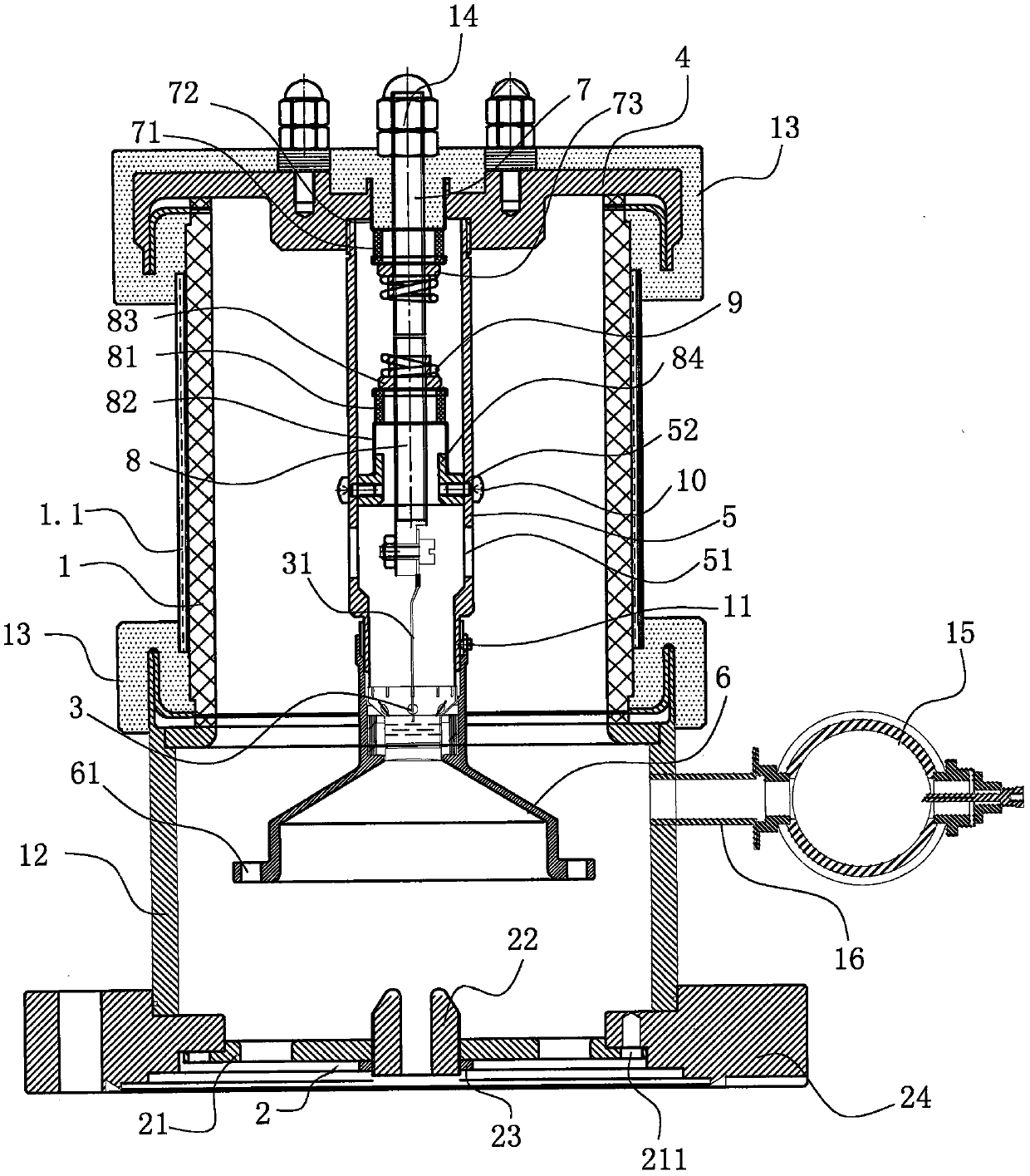 An Electron Linear Accelerator Diode Electron Gun with Replaceable Cathode