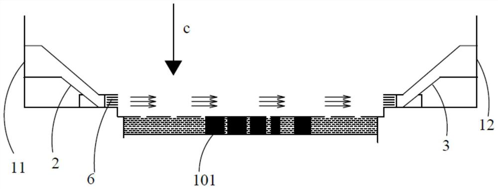 Convection device and convection method