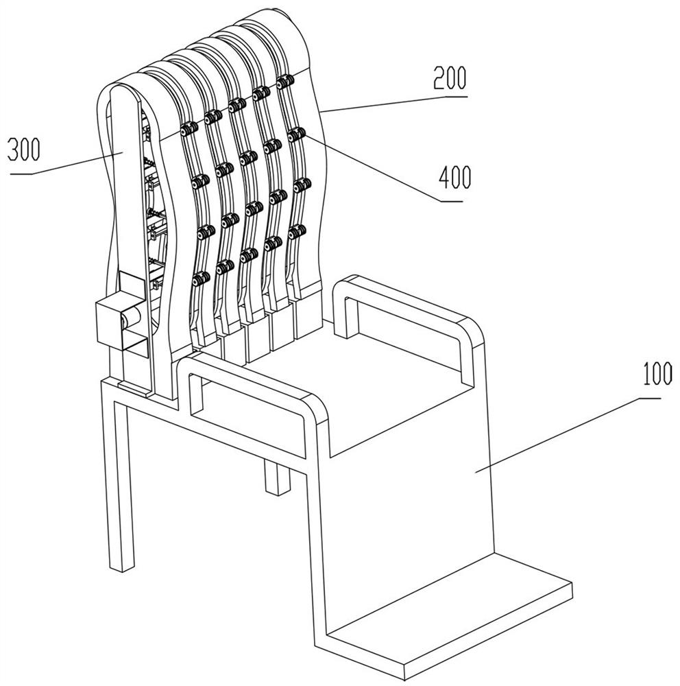 Nursing chair device and operation method thereof