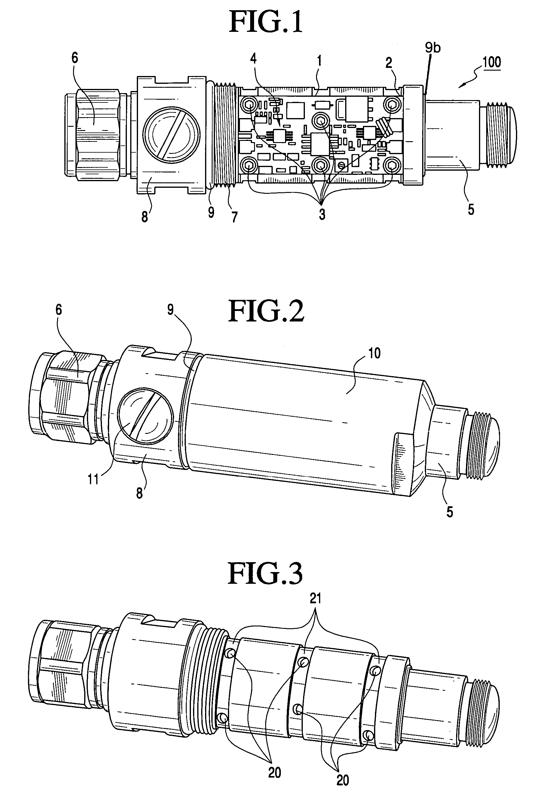 Miniature bidirectional amplifier