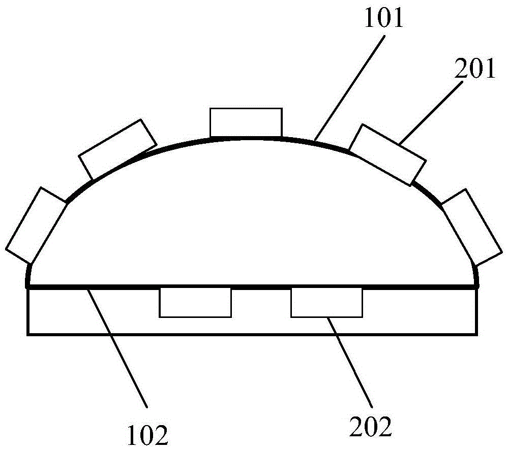 Sunshine sensor and sunshine measuring device