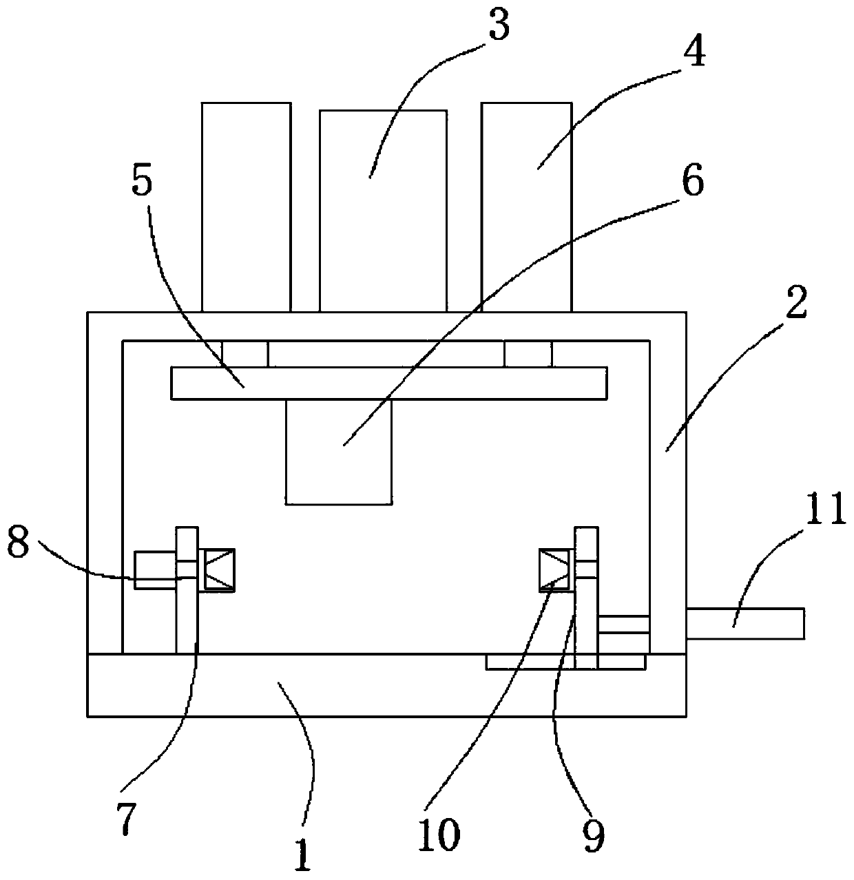 A kind of cleaning device for veneer dipping roller