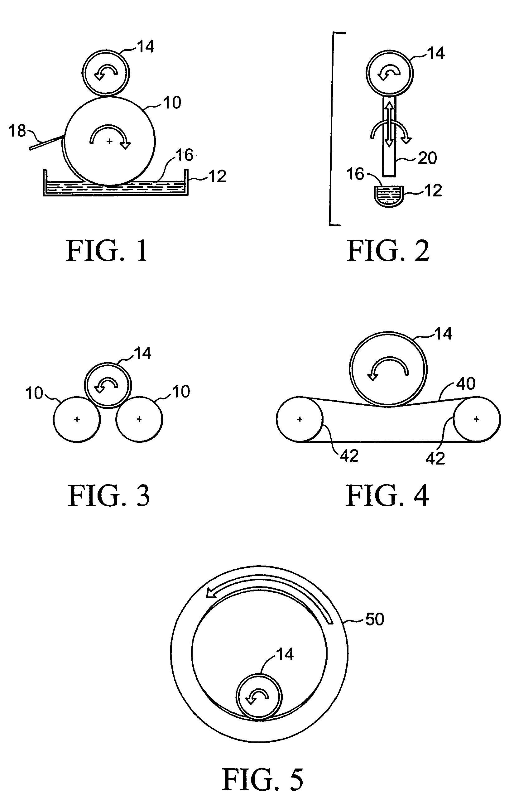 Contact coating of prostheses