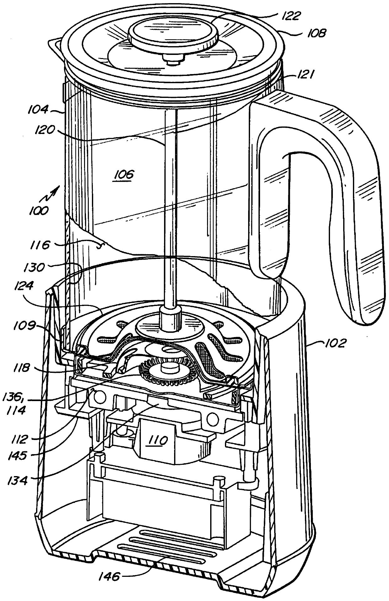 Coffee maker and frother