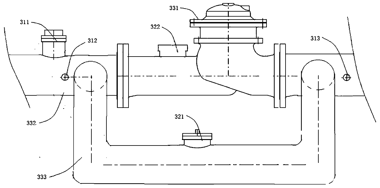 Intelligent decompression valve system and control method with functions of self-power generation, data acquisition and automatic control