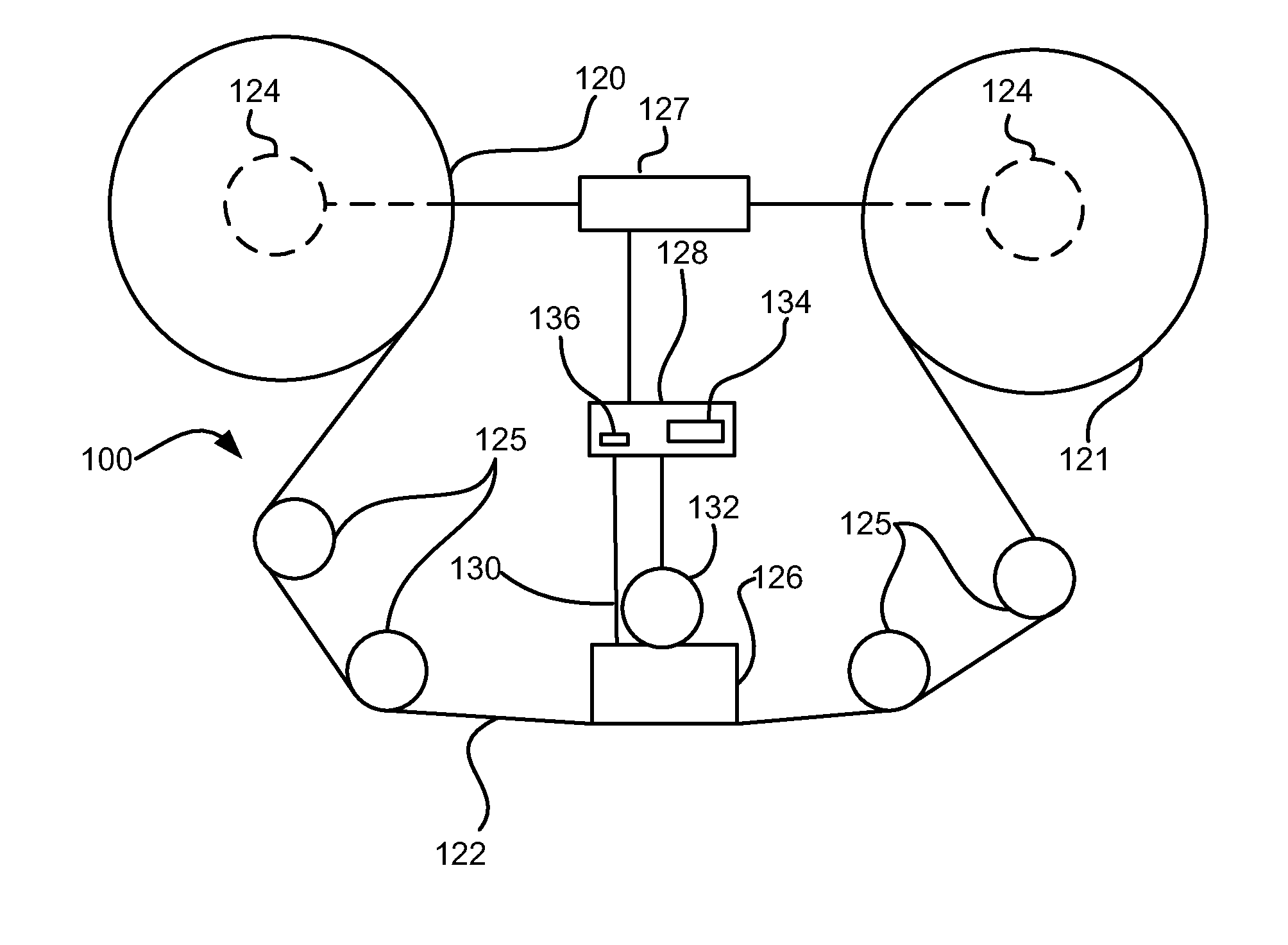 Tension transients suppression during acceleration and/or deceleration for storage tape drive