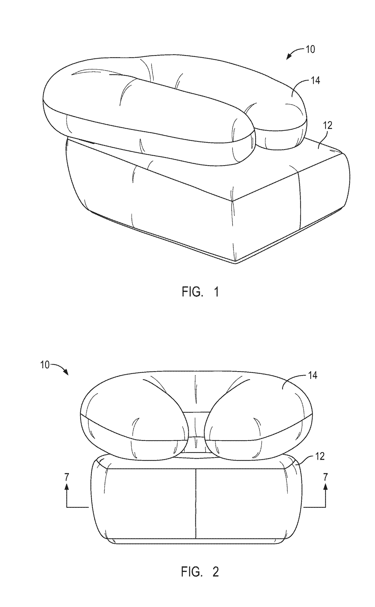 Relaxation and meditation pillow