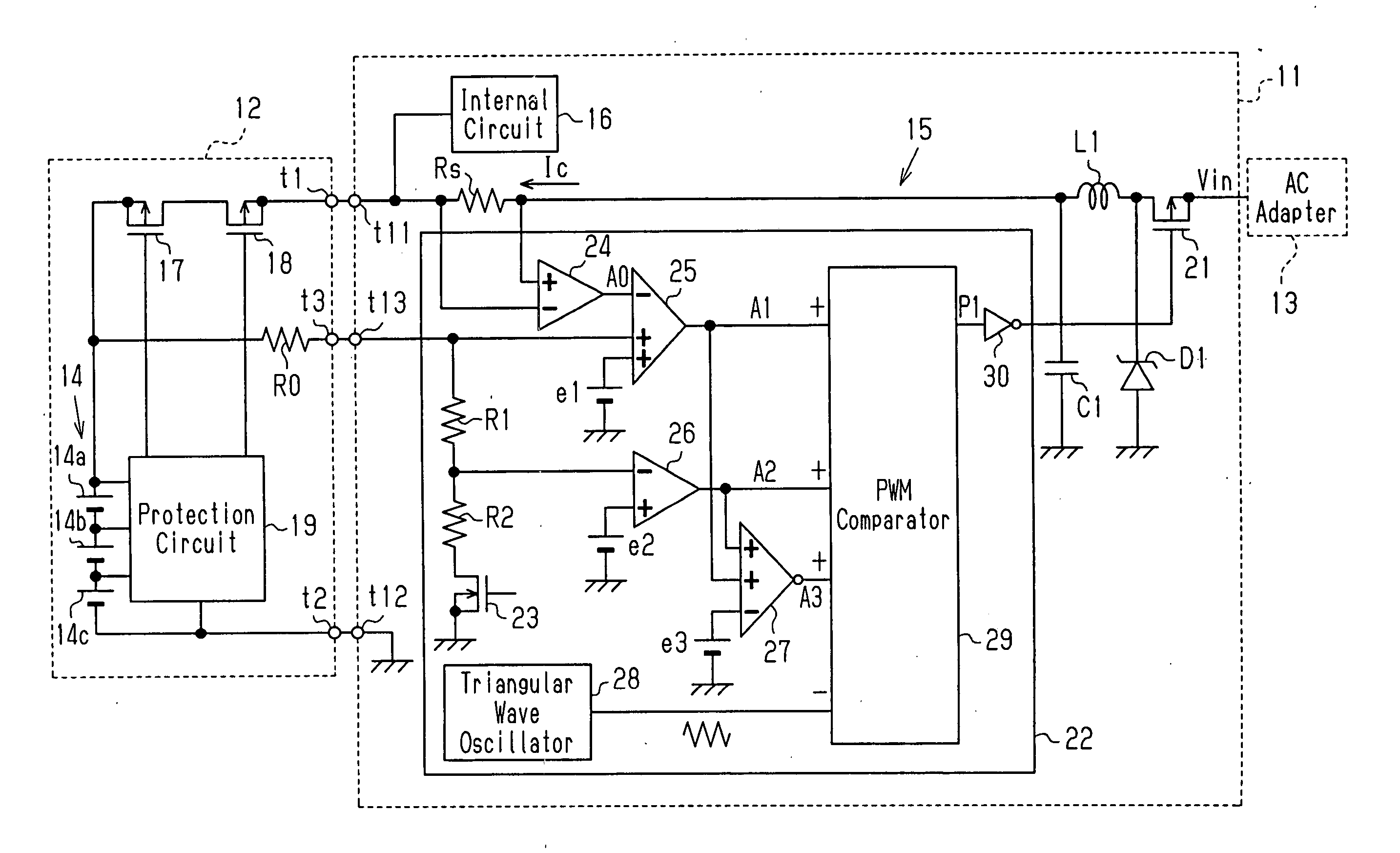 Portable device and semiconductor device